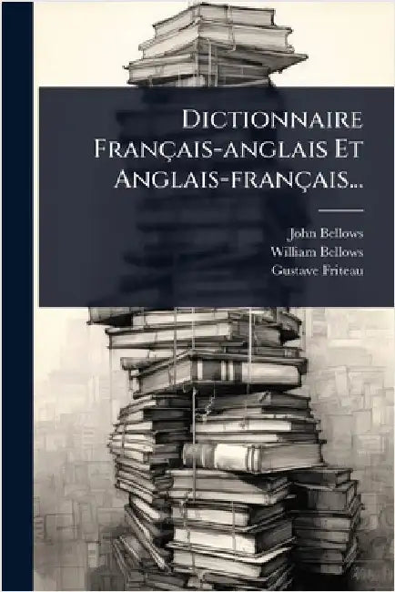 Dictionnaire Français-anglais Et Anglais-français... by Bellows, John