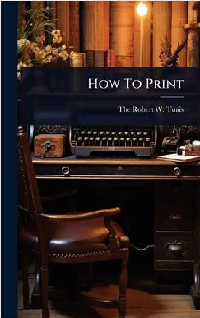 How To Print by The Robert W. Tunis (Mfg Co, Philad