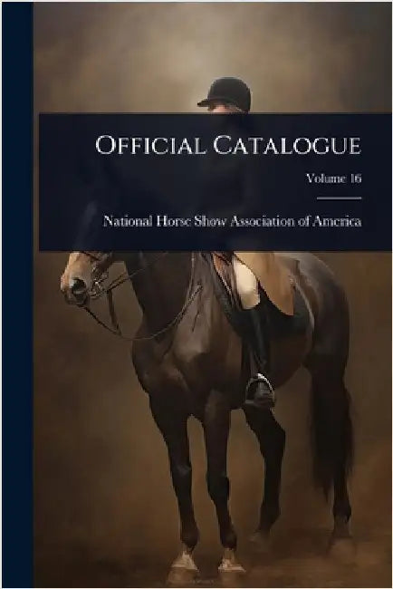 Official Catalogue by National Horse Show Association of Am