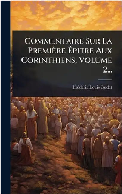 Commentaire Sur La Première Ãpitre Aux Corinthiens, Volume 2... by Godet, Frã(c)Dã(c)Ric Louis