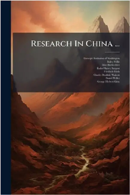 Research In China ... by Carnegie Institution of Washington