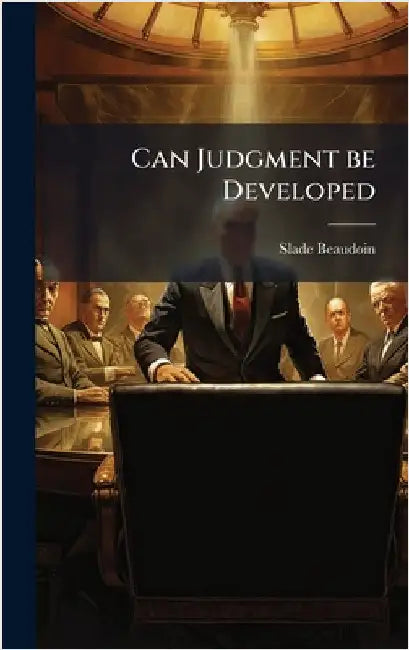 Can Judgment be Developed by Beaudoin, Slade