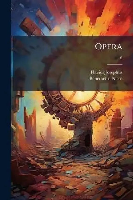 Opera by Flavius Josephus, Benedictus 1849-1910 Niese