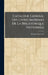 Cataloue General Des Livres Imprimes De La Bibliotheque Nationale by Kempe-Klevesahl