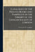 Catalogue of the Printed Books and Pamphlets in the Library of the Linnean Society of London by Longman Green & Co