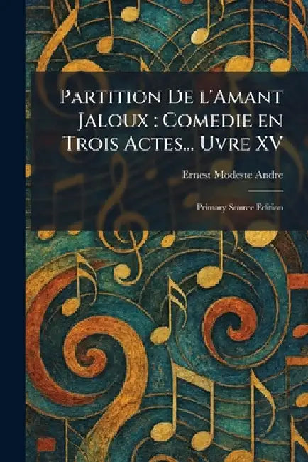 Partition De L'Amant Jaloux: Comedie En Trois Actes... Uvre XV: Primary Source Edition by Ernest Modeste Andre