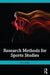 Research Methods for Sports Studies by Ian Jones