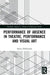 Performance of Absence in Theatre, Performance and Visual Art by Sylwia Dobkowska