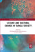 Leisure and Cultural Change in Israeli Society by Tali Hayosh