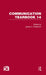 Communication Yearbook 14 by James A. Anderson