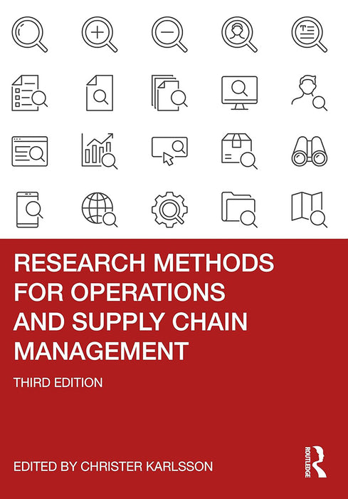 Research Methods for Operations and Supply Chain Management by Karlsson, Christer