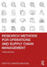 Research Methods for Operations and Supply Chain Management by Karlsson Christer