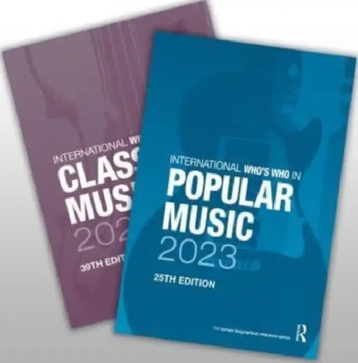 The International Who's Who in Classical/Popular Music Set 2023 by Yasmin Ali