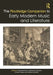 The Routledge Companion to Early Modern Music and Literature by Rachael Durkin