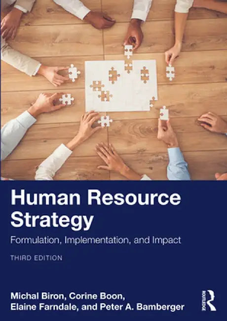 Human Resource Strategy by Biron, Michal