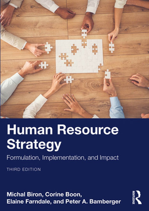 Human Resource Strategy by Biron, Michal