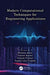 Modern Computational Techniques for Engineering Applications by Krishan Arora, Vikram Kumar, Deepak Prashar