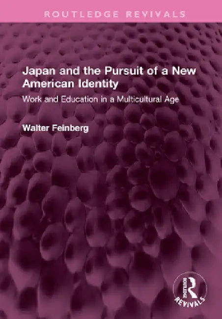 Japan and the Pursuit of a New American Identity: Work and Education in a Multicultural Age by Walter Feinberg