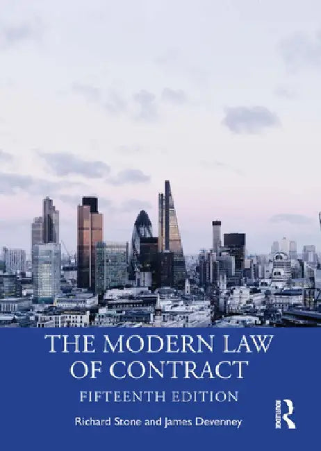 The Modern Law of Contract by Richard Stone