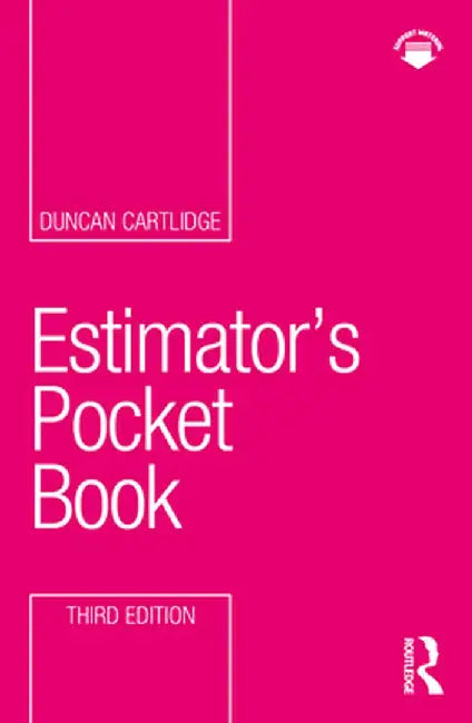 Estimator's Pocket Book by Duncan Cartlidge