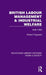 British Labour Management & Industrial Welfare: 1846-1939 by Robert Fitzgerald