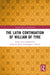 The Latin Continuation of William of Tyre by James H. Kane