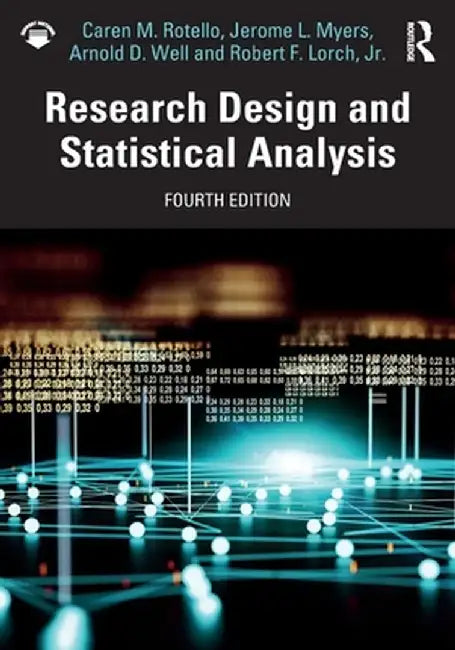 Research Design and Statistical Analysis by Rotello, Caren M.