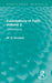 Foundations of Faith : Christological by W. E. Orchard