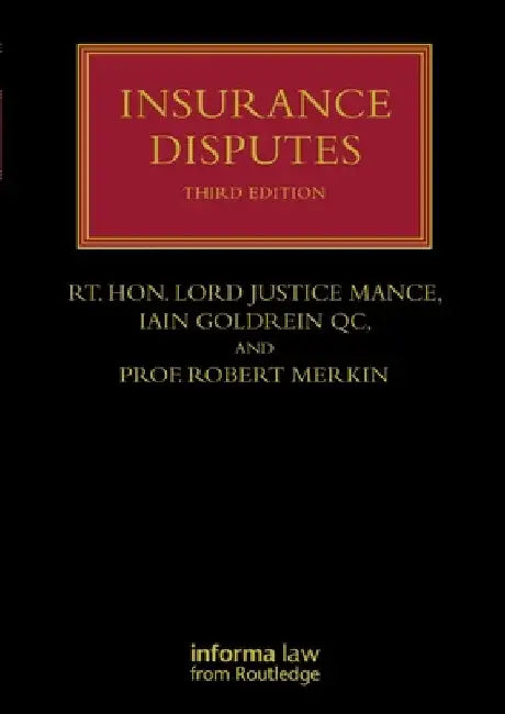 Insurance Disputes by Robert Merkin