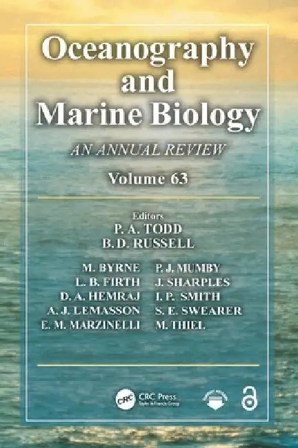Oceanography and Marine Biology: An Annual Review by B. D. Russell