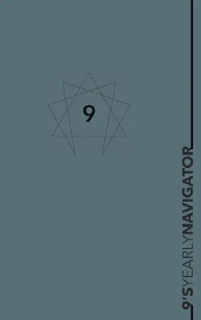 Enneagram 9 YEARLY NAVIGATOR Planner: Yearly planner for an enneagram type 9 by Enneapages