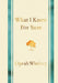 What I Know For Sure by Oprah Winfrey