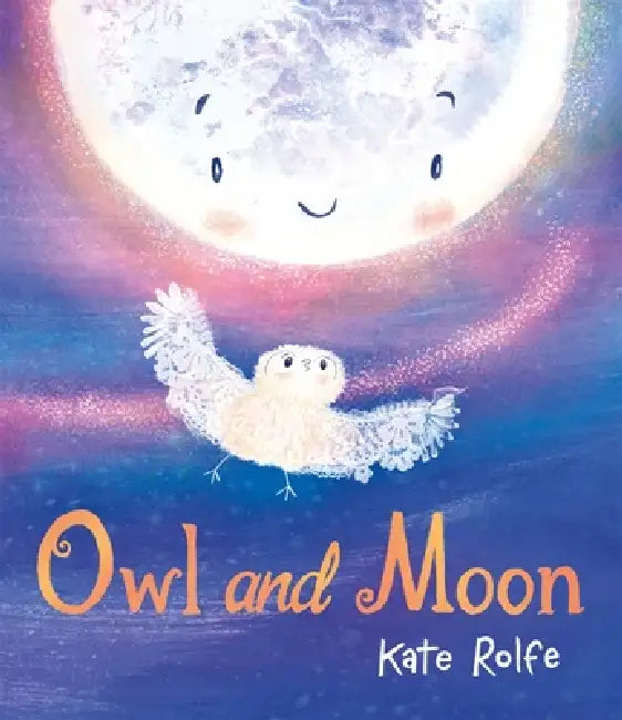 Owl And Moon by Kate Rolfe