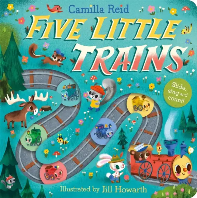 Five Little Trains by Camilla Reid