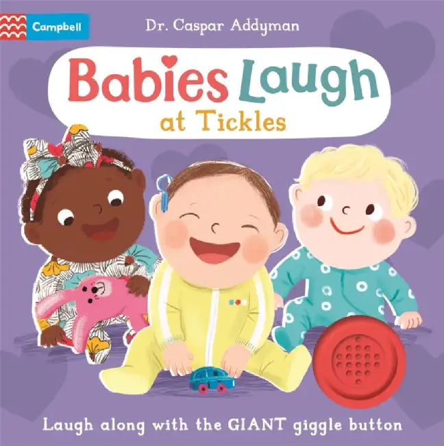 Babies Laugh at Tickles by Dr Caspar Addyman