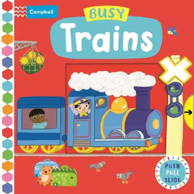 Busy Trains by Campbell Books