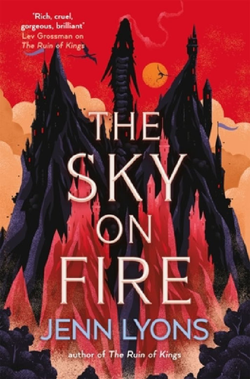 The Sky on Fire by Jenn Lyons