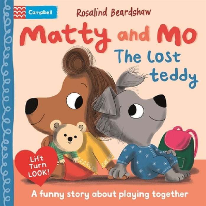 The Lost Teddy: A funny lift-the-flap story about learning to play together by Campbell Books