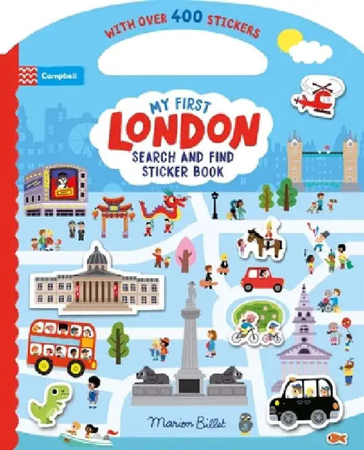 My First Search and Find London Sticker Book by Campbell Books