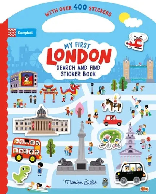My First Search and Find London Sticker Book by Campbell Books