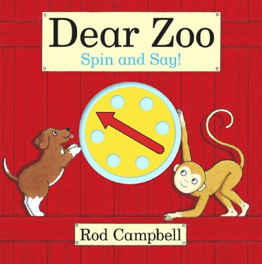 Dear Zoo Spin and Say!: An interactive spinner book based on the bestselling preschool classic by Rod Campbell