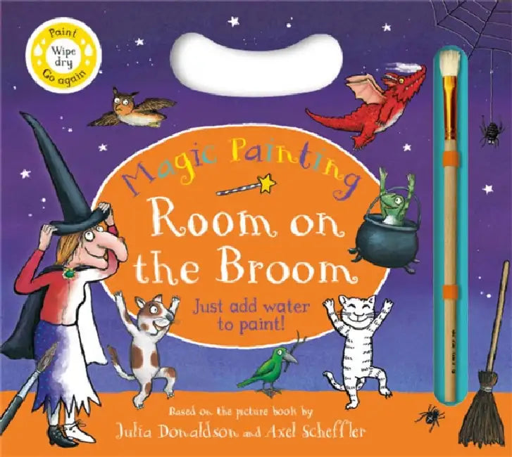 Room on the Broom Magic Painting by Julia Donaldson