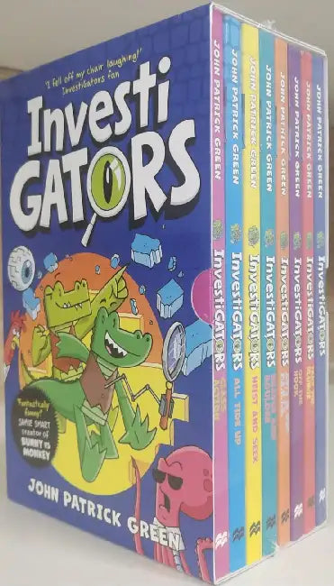 The Investigators Series Boxset X 8 Books Pack by John Patrick Green