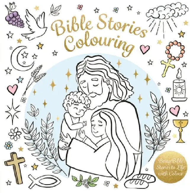 Bible Stories Colouring by Kingfisher