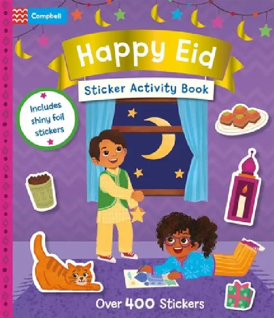 Happy Eid Sticker Activity Book by Campbell Books 