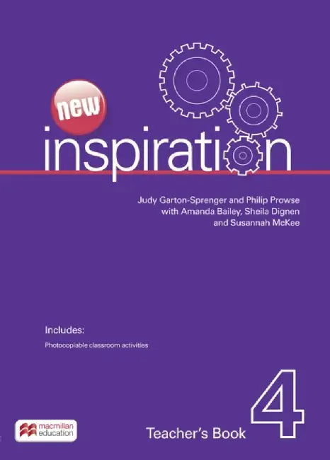 New Edition Inspiration Level 4 Teacher’s Pack with Teacher’s Resources by Judy Garton-Sprenger