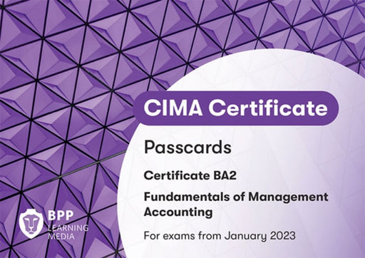 Cima Ba2 Fundamentals Of Man *Firm Sal E by BPP Learning Media