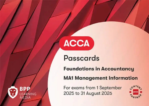 FIA Management Information MA1: Passcards by BPP Learning Media