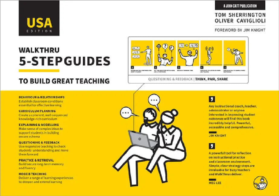 Walkthru 5-Step Guides to Build Great Teaching (USA Edition) by Tom Sherrington