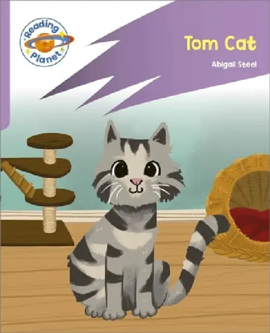 Reading Planet Rocket Phonics  First Steps  Tom Cat Lilac Plus by Abigail Steel